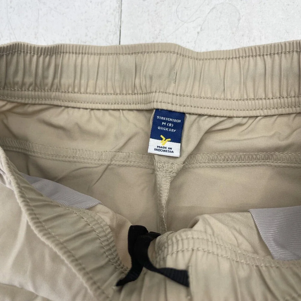 Old Navy Shorts Kids Medium Khaki StretchTech 5 in Inseam Quick-Dry Athletic